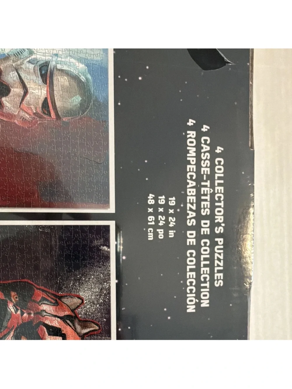 Star Wars 4-Pack 1000pc Puzzle Set - Red, Black, Blue Artwork Collectors